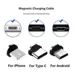 360 Rotatable Phone Charger Magnetic Tip