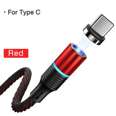 Cafele Newest LED QC3.0 Magnetic USB Cable For iPhone