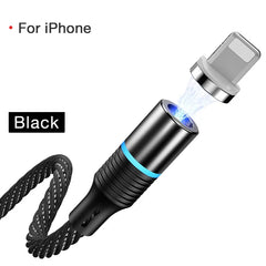 Cafele Newest LED QC3.0 Magnetic USB Cable For iPhone