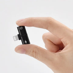 2-in-1 Dual-Port Headphone Adapter For iPhone