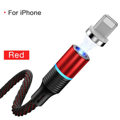 Cafele Newest LED QC3.0 Magnetic USB Cable For iPhone