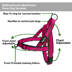 Dog Adjustable Walking Harness