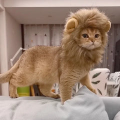 Cat Lion Mane Halloween Costume Lion Costume for Small Cats and Kittens – for Halloween, Cat Birthday, Cat Cosplay, Cat Outfits