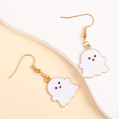 Cute Enamel Halloween Dangle Earrings