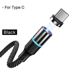 Cafele Newest LED QC3.0 Magnetic USB Cable For iPhone