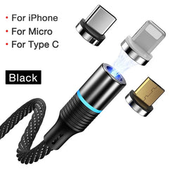 Cafele Newest LED QC3.0 Magnetic USB Cable For iPhone