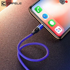 Cafele Newest LED QC3.0 Magnetic USB Cable For iPhone