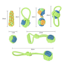 Pet Teeth Chew Rope Ball Toy