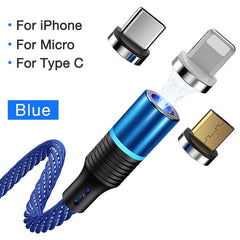 Cafele Newest LED QC3.0 Magnetic USB Cable For iPhone