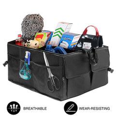 Trunk Cargo Organizer Folding Storage Collapse Bag Bin For Car Truck SUV 40L US